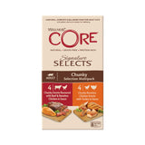 ويلنس كور سيجنتشر طعام رطب للقطط البالغة بنكهة الدجاج والديك الرومي مع الدجاج واللحم البقري في الصوص 79*8غ