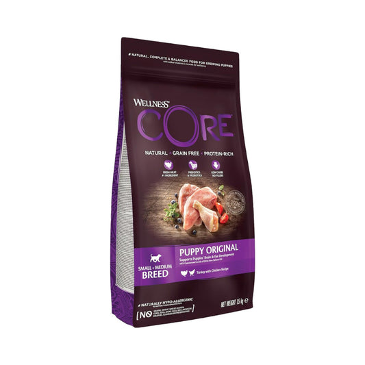 Wellness CORE Adult Low Fat Dry Dog Food For Medium and Large Breed With Turkey