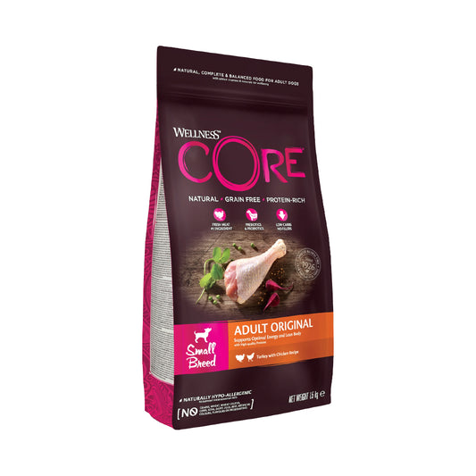 Wellness CORE Adult Low Fat Dry Dog Food For Medium and Large Breed With Turkey