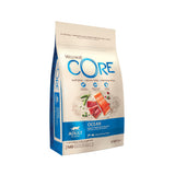 ويلنس كور اوشين طعام جاف للقطط البالغة جميع السلالات لدعم صحة البشرة والفرو بنكهة التونة والسالمون