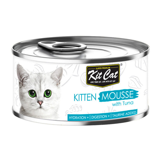 Kit Cat Wet Food Mousse For Cats with Chicken 80g