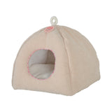 Zolux Bloom Igloo Bed For Cats and Dogs Beige