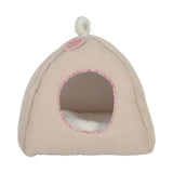 Zolux Bloom Igloo Bed For Cats and Dogs Beige