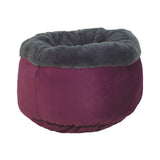 Zolux Louise Doudou Bed For Cats and Dogs Burgundy