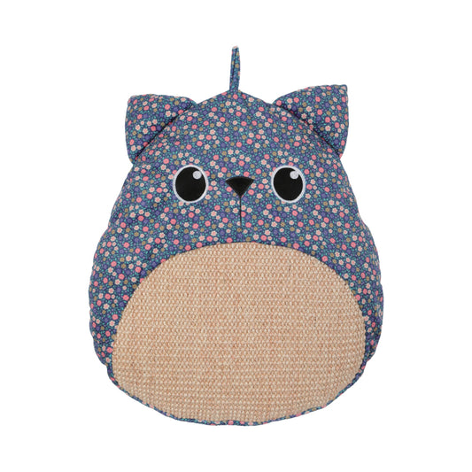 Zolux Ethicat Floral Eco-Friendly Scratching Pad Cats Blue