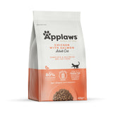 Applaws Dry Food for Adult Cats with Chicken & Extra Salmon