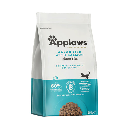 Applaws Dry Food For Sterilized Cat With Ocean Fish with Salmon