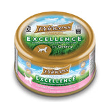 برينسيس بريميوم اكسلانس طعام رطب للقطط بنكهة الدجاج والتونة مع الارز والروبيان  في المرق 70غ.