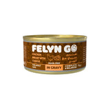 Felyn Go Wet Food for Adult Cats With Chicken and Cheese in Gravy 75g