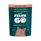 Felyn Go Wet Cat Food Salmon Chunks in Gravy 85g