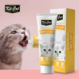 Kit Cat Gel Treat Support Skin & Coat For Cats and Kittens 120g
