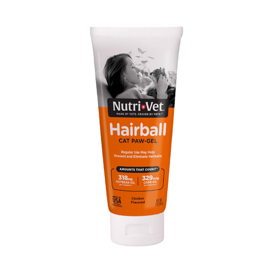 Nutri-Vet Cat Hairball Treating Gel, Chicken 89 ml
