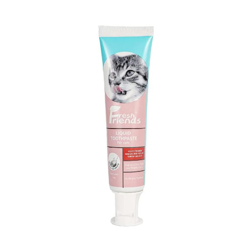 Fresh Friends Cat Liquid Toothpaste in Milk Flavor 45g