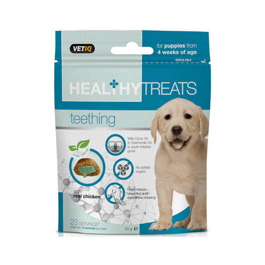 Vetiq Healthy Treats Teething For Puppies 50g