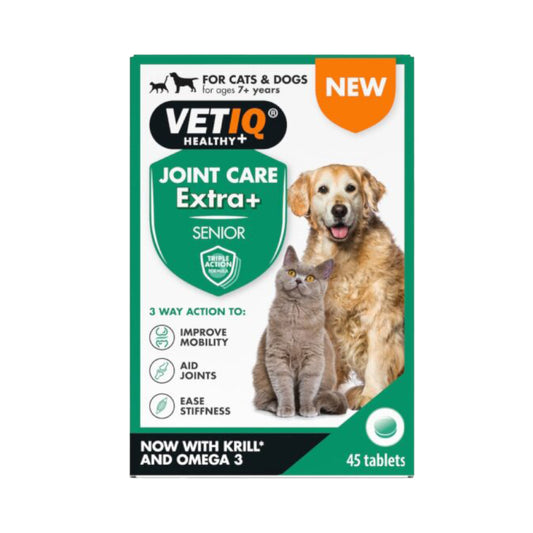 VetIQ Senior Extra Joint Health Supplement for Senior Cats and Dogs