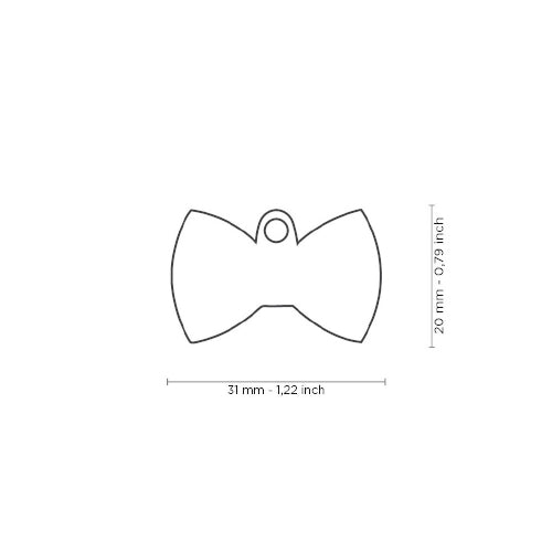 ماي فاميلي قلادة شكل ربطة عنق لون اسود.