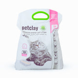 بت كلاي رمل بنتونيت خشن للقطط برائحة بودرة الطفل.