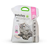 بت كلاي رمل بنتونيت خشن للقطط برائحة بودرة الطفل.