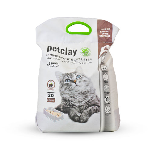 بت كلاي رمل بنتونيت خشن للقطط برائحة القهوة.