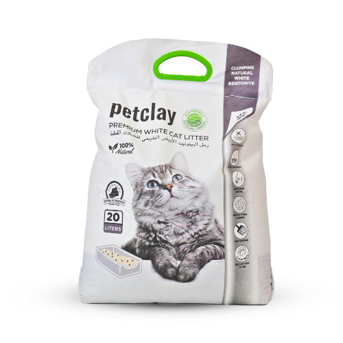 بت كلاي رمل كربون بنتونيت خشن للقطط عديم الرائحة.