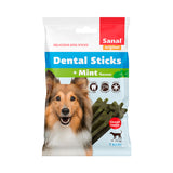 Sanal Dental Sticks Treats For Dogs Medium Breeds With Mint 140g