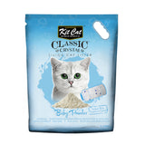 كت كات كلاسيك رمل للقطط كريستال برائحة بودرة الطفل 5 لتر