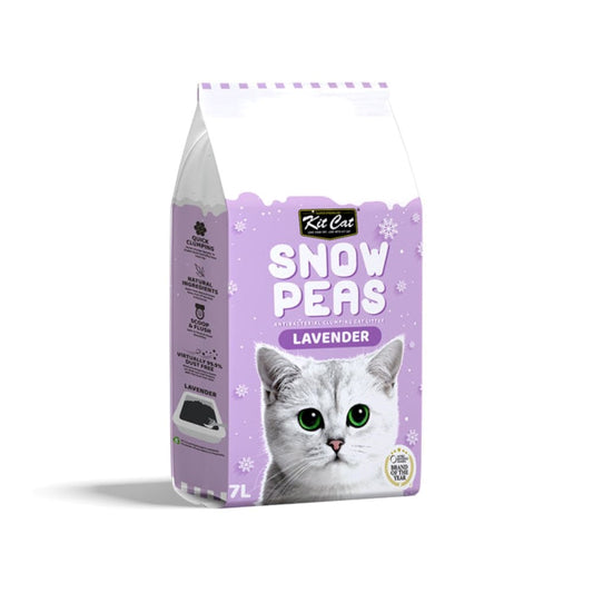 KitCat Litter of pea fibers with lavendar for cats, 7L