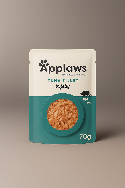 Applaws Natural Cat Food, Tender Tuna in a Tasty Jelly, 70g