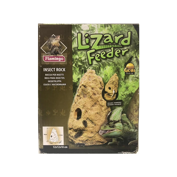فلامينجو "Lizard Feeder" صخر لحفظ الطعام للزواحف | متجر باندا.