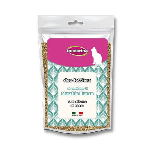 اينودورينا رمل مصنوع من بذور الذرة مضاد للروائح الكريهه برائحة المسك الابيض