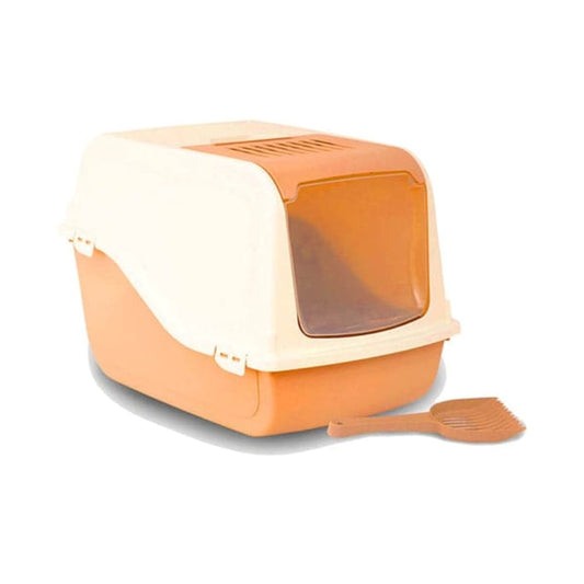 MP Bergamo Ariel Litterbox, Fully Openable, Orange