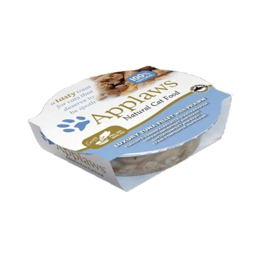 Applaws Wet Cat Food Tuna Fillet With Shrimp, 60 g