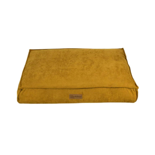 Feline Go open bed for cats and dogs, yellow