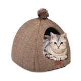 Feline Go Large Brown Hut