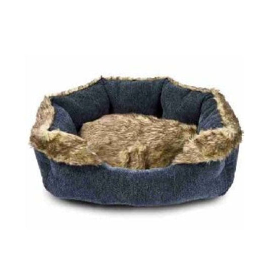 Feline Go Round Bed for Cats, Medium, Gray