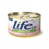 Life Cat Canned Tuna With Shrimp 85 g