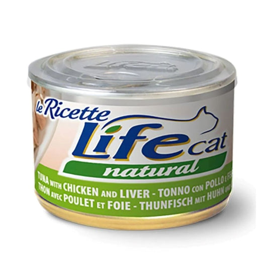 Life Cat Canned Tuna and chicken Liver 150 g