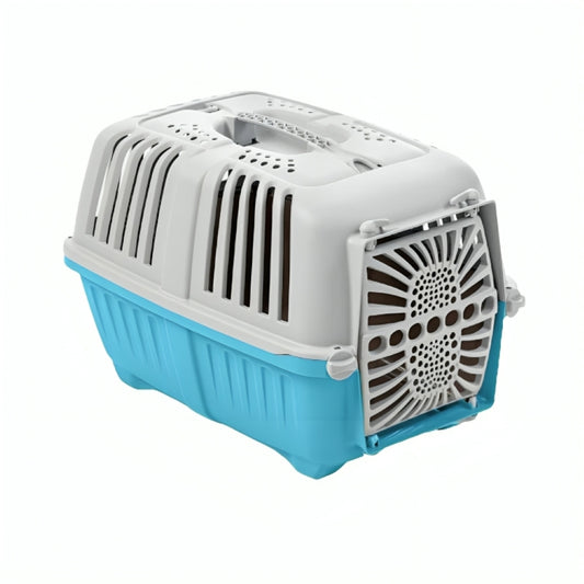 MBS Pratico Cat Transport Box with Plastic Door
