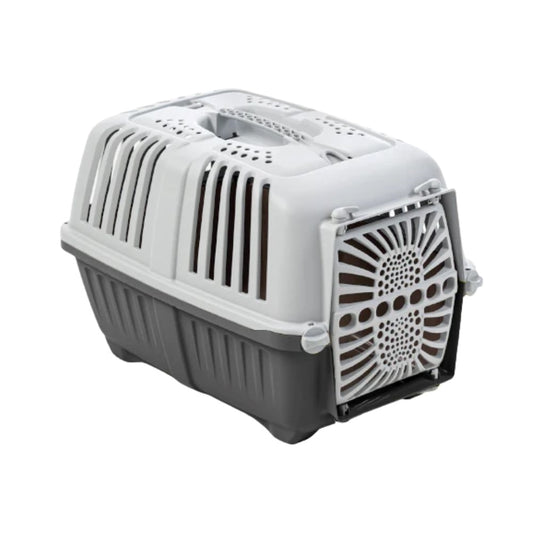 MBS Pratico Cat Transport Box with Plastic Door