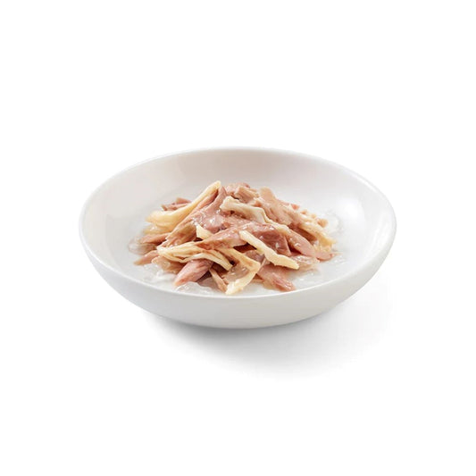 شيزر طعام رطب للقطط البالغة بنكهة التونة والدجاج في الجيلي 85غ