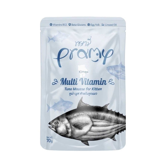 Pramy Multi Vitamin Wet Food Tuna Mousse for Kitten 70g