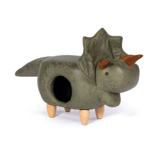 Kitty Power Paws Preview Dinosaur Cat House, Gray