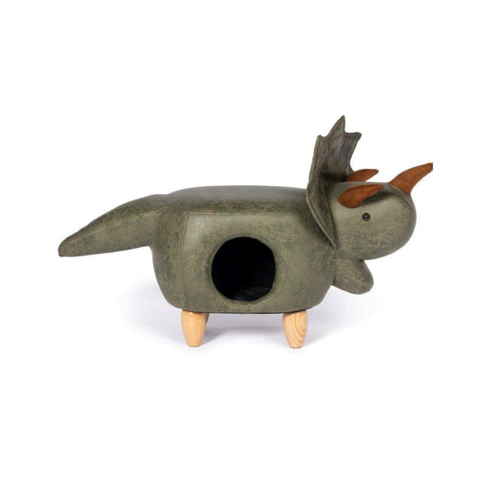 Kitty Power Paws Preview Dinosaur Cat House, Gray