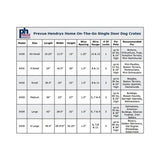 Home on the Go Dog Cage for Training and Travel, Medium