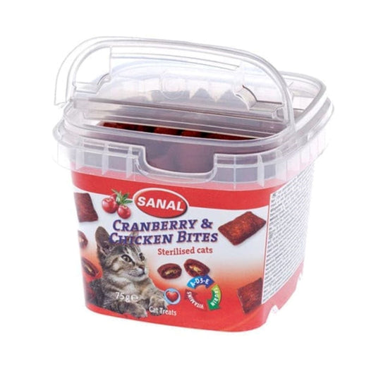 Sanal treats of cranberry and chicken, urinary 75 g