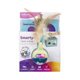 Smartykat Interactive cat toy with feathers