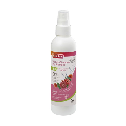 Beaphar dry shampoo for cats and dogs with aloe vera and pomegranate scent 200 ml