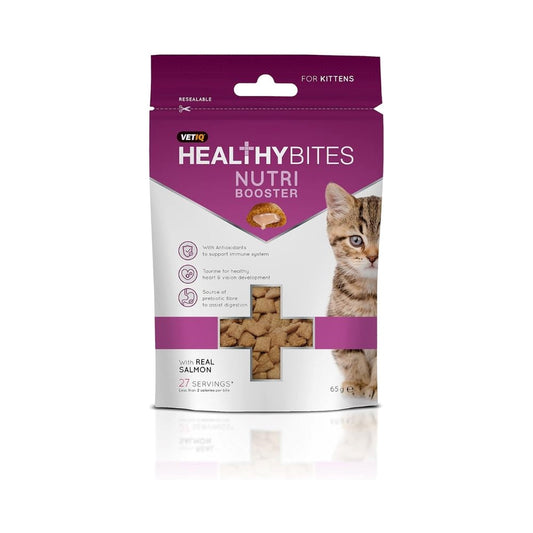 Mark & Chapel Treats Biscuits for Cats Filled with Cream for Perfect Nutrition, Salmon Flavor 65g