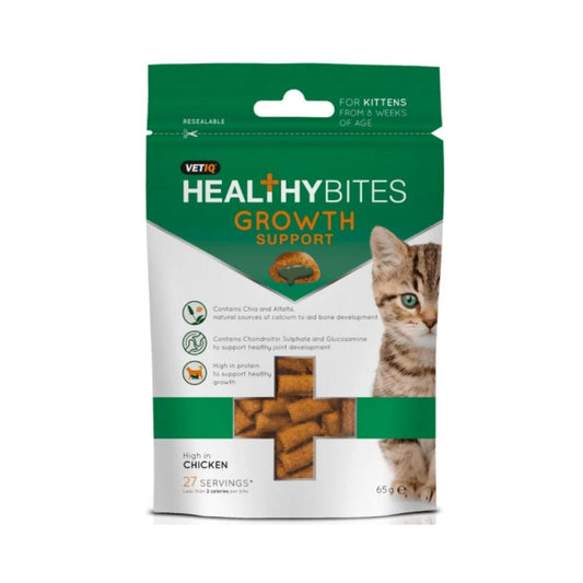 Healthy Bites Treats for Kittens and large cats with chicken 65 g