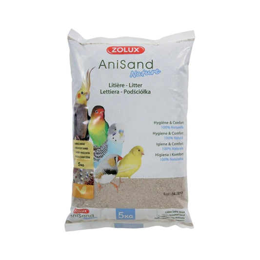 Zolux Anisand litter for birds to prevent unpleasant odors